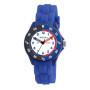 Montre Tikkers ATK1088 pour Garçon - Quartz Analogique avec Bracelet en Silicone Bleu