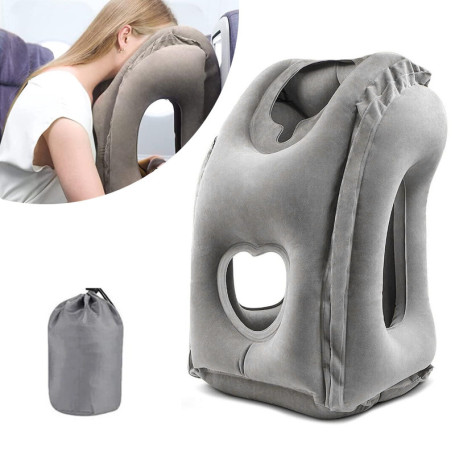 Coussin de Voyage Gonflable Nizirioo - Confort et Soutien Cervical
