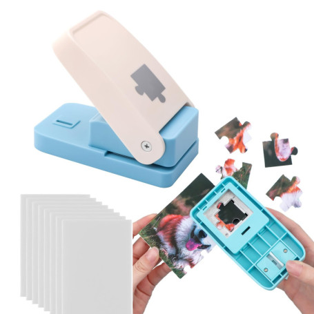 OTCRAFT Machine à Découper des Puzzles avec 10 Mousses Adhésives