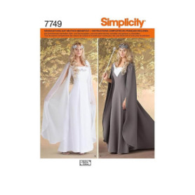 Patron de Couture Simplicity 1551 pour Robes de Femme