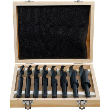 Jeu de mèches HSS BGS 2019 - 8 pièces de 13 à 25 mm