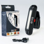Lampe Arrière Vélo USB Rechargeable BIGO - 100 Lumens, 6 Modes, Étanche