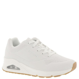 Baskets Femme Skechers Uno Stand On Air - Confort et Style Blanc