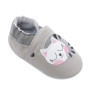 Mocassins en Cuir Souple pour Bébé - Chaussures Légères Chaton 18-24 Mois