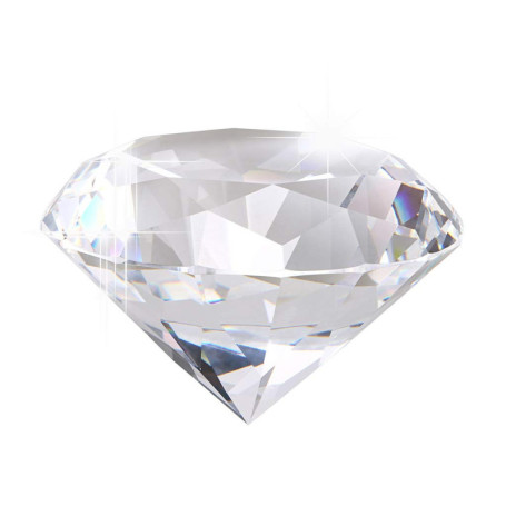 Ornement en Cristal Diamant Transparent SUMNACON - Décoration Élégante pour Maison et Bureau