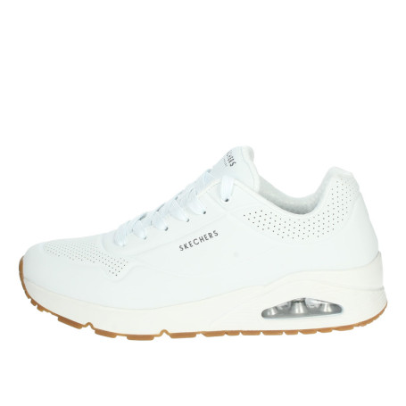 Baskets Skechers Uno Stand On Air pour Homme - Blanc Durabuck