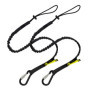 Longe de Sécurité BearTOOLS avec Mousqueton et Boucle Ajustable - 2 Pièces