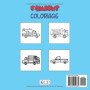 Livre de Coloriage Camions pour Enfants - Plus de 60 Dessins Amusants