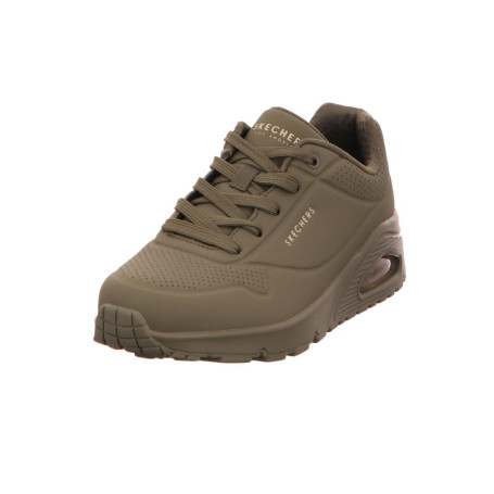 Baskets Skechers Femme Uno Stand On Air Olive Durabuck - Confort et Style