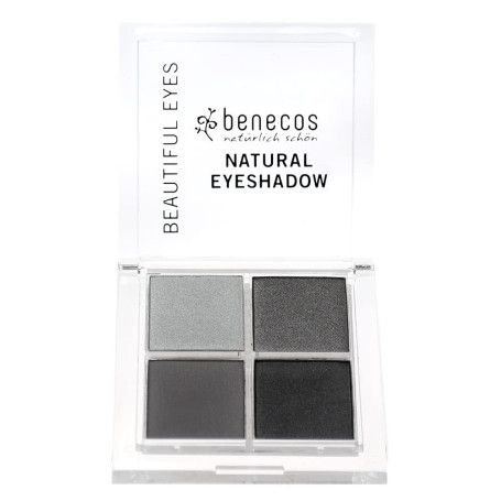 Palette de Fards à Paupières Quattro Benecos - Smokey Eyes Vegan