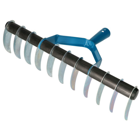 Râteau de coupe KOTARBAU 345 mm pour éliminer mousse et feutre de gazon