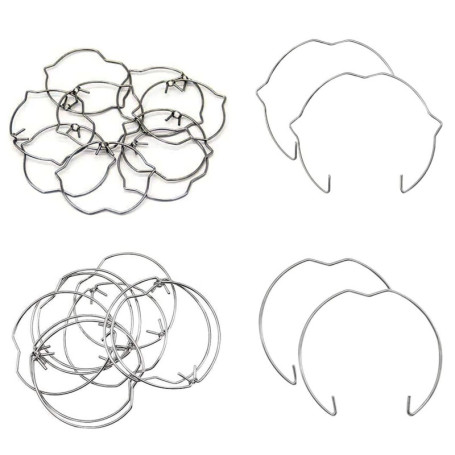 ZHIQIN 20 Clips de Fixation à Ressort pour Ampoules GU10 MR16