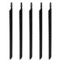Kit de 5 Lames de Scie Sauteuse EMSea pour Couper Bois Épais