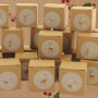 Calendrier de l'Avent DIY avec 24 Boîtes à Remplir et Autocollants