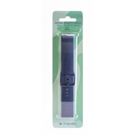 Bracelet Silicone Bleu pour Montre Connectée Amazfit GTR 22 mm - Réglable et Confortable