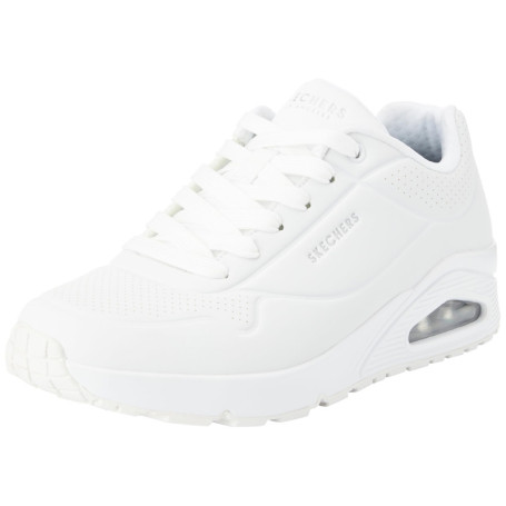 Baskets Skechers Uno Stand on Air pour Homme - Confort et Style en Blanc