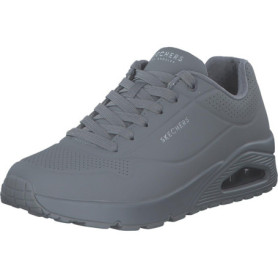 Baskets Skechers Uno Stand on Air pour Homme - Gris Clair Durabuck Mesh