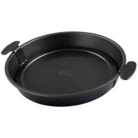 Moule à Tarte Zenker avec Fond Amovible - 28 cm Noir