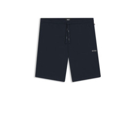 Short en Coton Stretch BOSS pour Hommes - Mix&Match Bleu Foncé