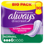 Always Discreet Serviettes d'Incontinence pour Femme - Lot de 30 - Protection Discrète et Fiable