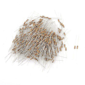 Pack de 50 Résistances Fixes 1/4 W 1,5 KΩ - HeyNana