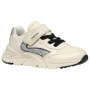 Baskets Geox J Loftus Girl A pour Filles - Élégantes et Confortables en Lt Ivory/Silver