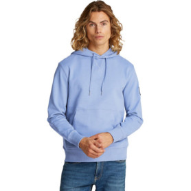 Sweat à Capuche Calvin Klein Homme Badge - Bleu Tempest - XXS