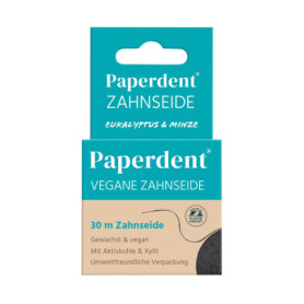 Paperdent Fils Dentaires Écologiques au Goût Eucalyptus Menthe - Lot de 6