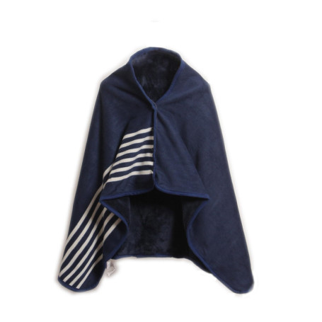 Poncho Châles en Flanelle Polaire CSARPECT - Écharpe Douce et Chaude pour l'Hiver