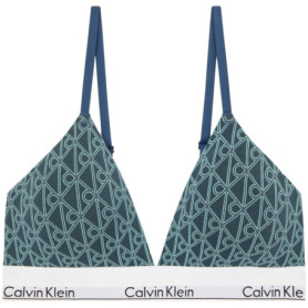 Soutien-Gorge Triangle Femme Calvin Klein avec Basque Élastique