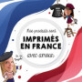 Chaussettes Drôles Planetee pour Badminton - Taille 37-40