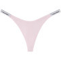 String Thong Femme Dipped de Calvin Klein - Cradle Pink