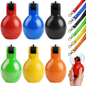 Lot de 6 Sifflets à Main pour Sport avec Cordon - Accessoire Pratique pour Entraînement