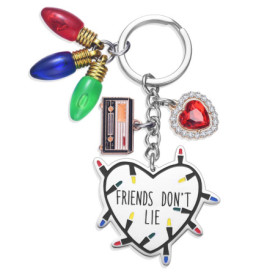 Porte-clés en Cœur Mizijia - Cadeau d'Amitié Élégant
