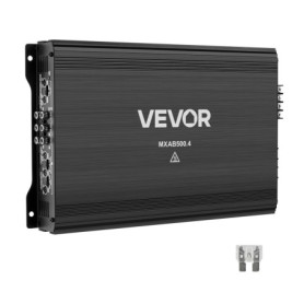 Amplificateur Audio VEVOR 4 Canaux pour Voiture - Puissance 250W/500W