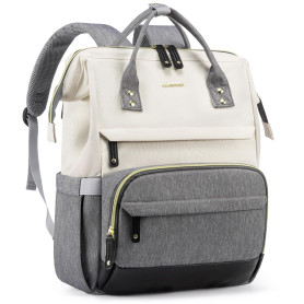 LOVEVOOK Sac à dos étanche pour femme, fille, adolescente, avec compartiment pour ordinateur portable de 15,6" et 17,3", pour l'