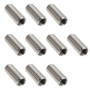 ECSiNG Lot de 10 Écrous Réducteurs M8 vers M6 en Acier Inoxydable