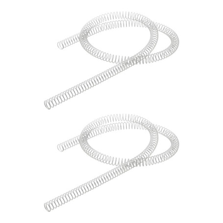 Lot de 2 ressorts d'antenne en acier galvanisé de 42 cm - SG Store