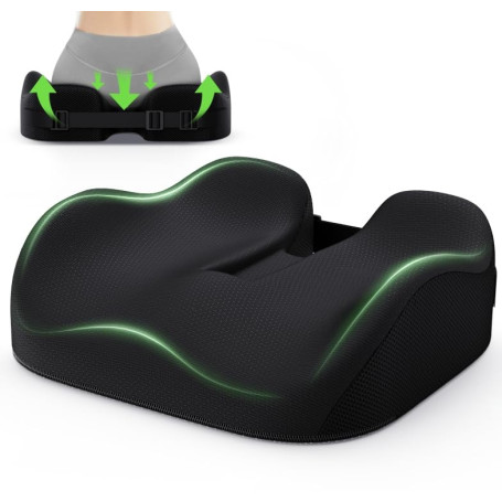 Coussin Ergonomique Coccyx Benazcap pour Bureau et Voiture - Soulagement de la Pression