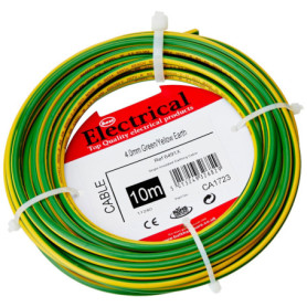 Câble de Terre Conducteur Unique Blanc - Merriway