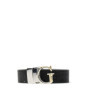 Ceinture Réversible GUESS Adjustable en Polyester - Gris Foncé