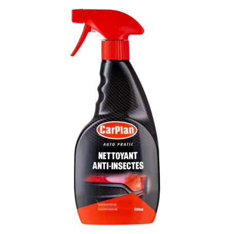 Carplan Nettoyant Anti-Insectes 500 ML - Élimine Graisse et Résidus