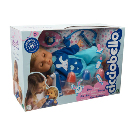 Cicciobello Bua - Poupée Interactive avec Accessoires Médicaux
