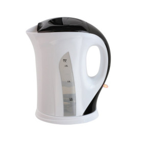 Bouilloire Électrique Sans Fil DomoClip 1,7 L Blanc/Noir