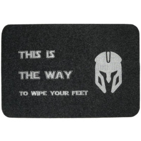 Paillasson Antidérapant Galactique 60x40 cm - Tapis Lavable pour Intérieur et Extérieur