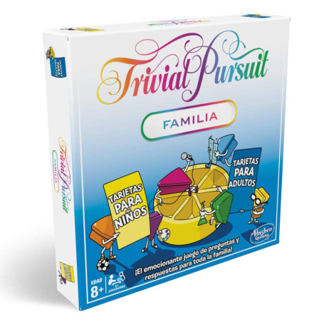 Trivial Pursuit Famille - Jeu de Société Multicolore par Hasbro Gaming