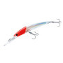 Leurre Yo-Zuri Crystal 3D Minnow pour Pêche en Eaux Profondes - Tête Rouge 5-1/4"
