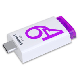 Philips Click Edition Clé USB-C 64 Go - Lecteur Flash Ultra Rapide
