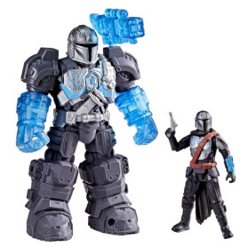 Figurine Star Wars The Mandalorian avec Armure et Blaster