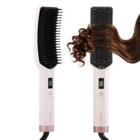 Brosse Lissante Ionique AraSyleon avec Poils en Céramique et Chauffage Rapide